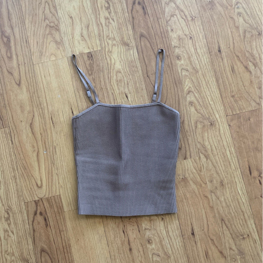 Aritzia Babaton Sculpt Knit Cami Tank - S